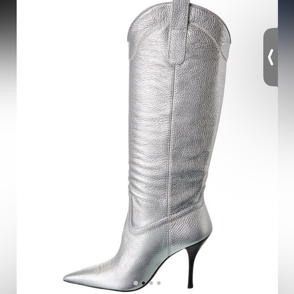 Stuart Weitzman Knee High Leather Boots NIB - Picture 2 of 3